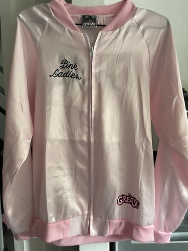 Ladies pink grease bomber - pink,