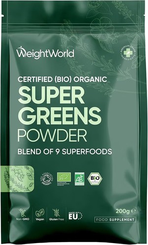 Organic super greens - powder,