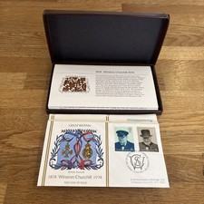 Winston Churchill  Stamps - First Day Covers Worldwide Collection Box Set 