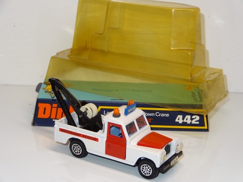 Dinky 442 land rover breakdown - dinky,