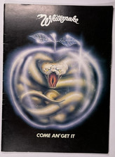 Whitesnake Programme Original Come An Get It Tour  1981