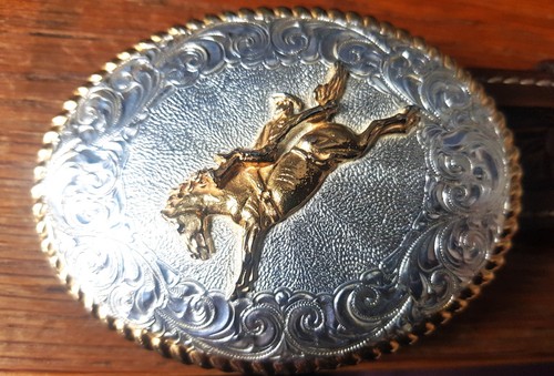Crumrine belt buckle unique - crumrine,