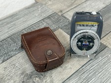 Gossen Lunasix Exposure Light Meter Camera West Germany WORKING + Case