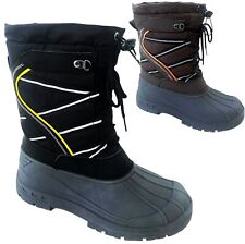 MENS WARM MUCKER THERMAL SKI WELLINGTONS FUR WINTER SNOW BOOTS SHOES SIZE 6-11