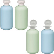 4 PCS 200ml Flip Cap Bottles
