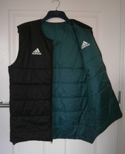 Adidas Reversible Gilet ~ Adidas Juventus Puffer Gilet UK Size: Medium Excellent