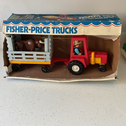 Vintage fisher price farm set - vintage,