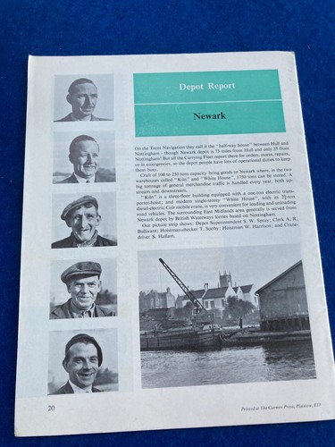 Canal waterway interest 1950s - canal,
