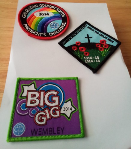 Girlguiding badges