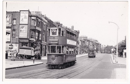 London tram 1956 forest - tram,