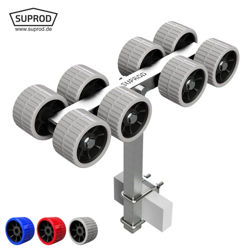 Fold rolls launching - 8-fold, trolley