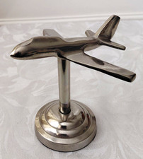 Chrome Aeroplane Model on