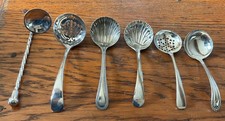 6 Antique Vintage Silver