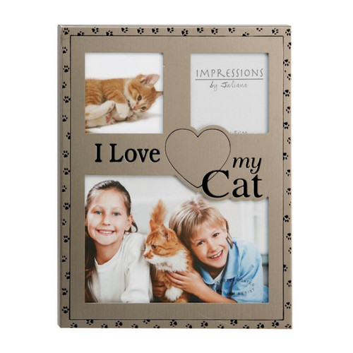 Love cat photo frame - love, from