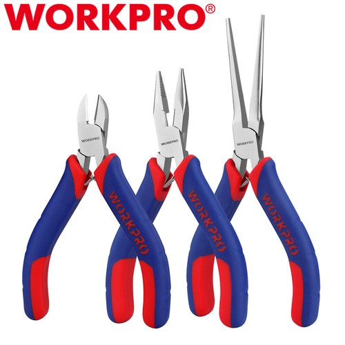 Workpro mini pliers set - mini,