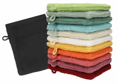 Colorful wash glove mitts - x,