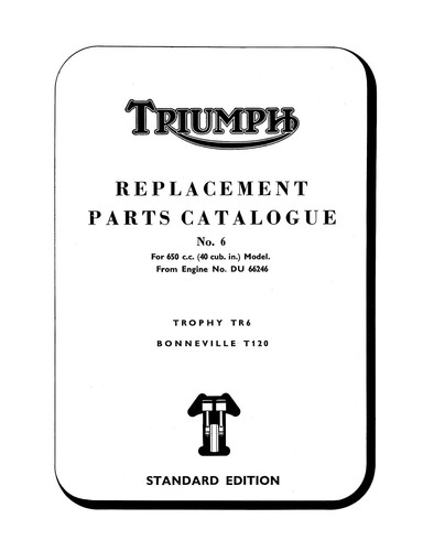 1968 triumph unit 650cc - (1235),