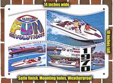 Metal Sign - 1970 Glastron