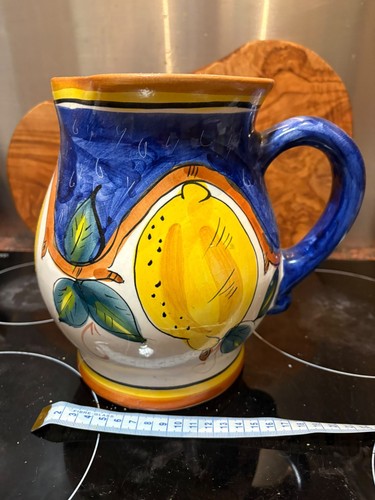 Vintage large tuscany majolica - large,