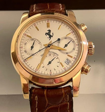 Girard Perregaux Ferrari Watch 8020 Automatic 38mm 18k Gold