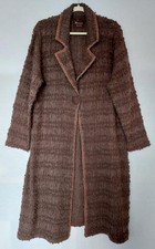 MONSOON Coatigan 20 Brown Wool