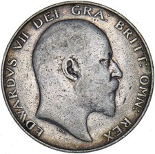 1902 Halfcrown - Edward VII