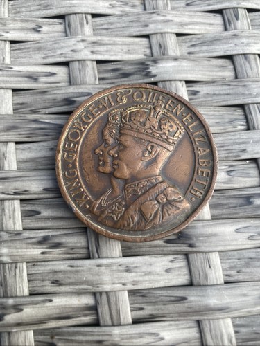 1937 medallion king george - 1937,