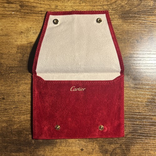 Cartier genuine red velvet - cartier,