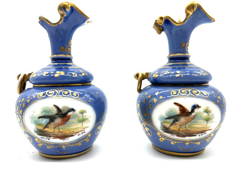 Pair french cobalt blue - pair,