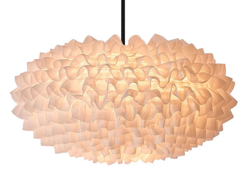 Lampshade white villo chiffon - lampshade,