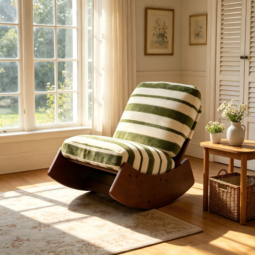 Solid wood glider rocking - solid,
