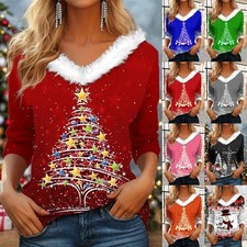 Women's CHRISTMAS Tops Xmas