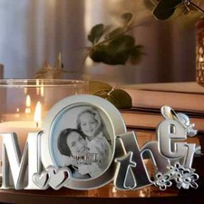 'MOTHER' PHOTO FRAME Satin &
