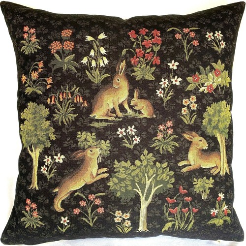 Millefleurs rabbits - rabbits, 18"
