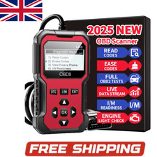 OBD2 Car Fault Detector Scanner Tester Engine System Diagnostic Tool Code Reader
