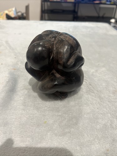 Solid handcarved dark wood - solid,