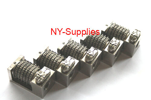 Letterpress numbering - letterpress,