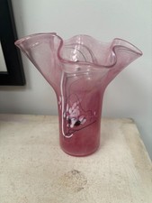 Art Glass handkerchief Vase