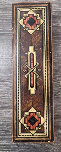Antique wood marquetry - wood,