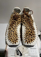 Nike Air Footscape Woven Chukka Prm Leopard Animal Print Men’s Size 11.5