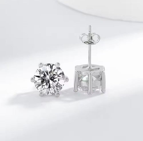 925 sterling silver moissanite - 925,