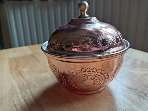 Copper stainless steel bowl - steel,