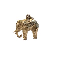9ct vintage elephant charm