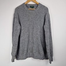 Orvis knitted Grey jumper size