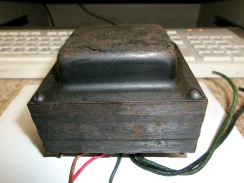 Vintage tube amp output - amp,