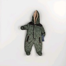 French Connection olive green Pramsuit for 3-6 Months