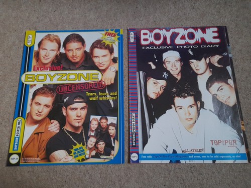 Boyzone totp poster mag - totp,