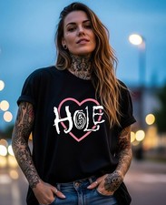 Hole Band Logo T-Shirt Black