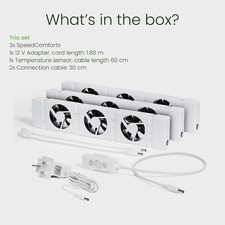 Speed Comfort Radiator Fan Standard Radiator Ventilator Energy & cost savings