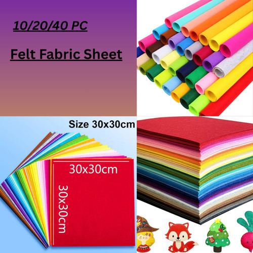 New felt fabric - fabric, assorted